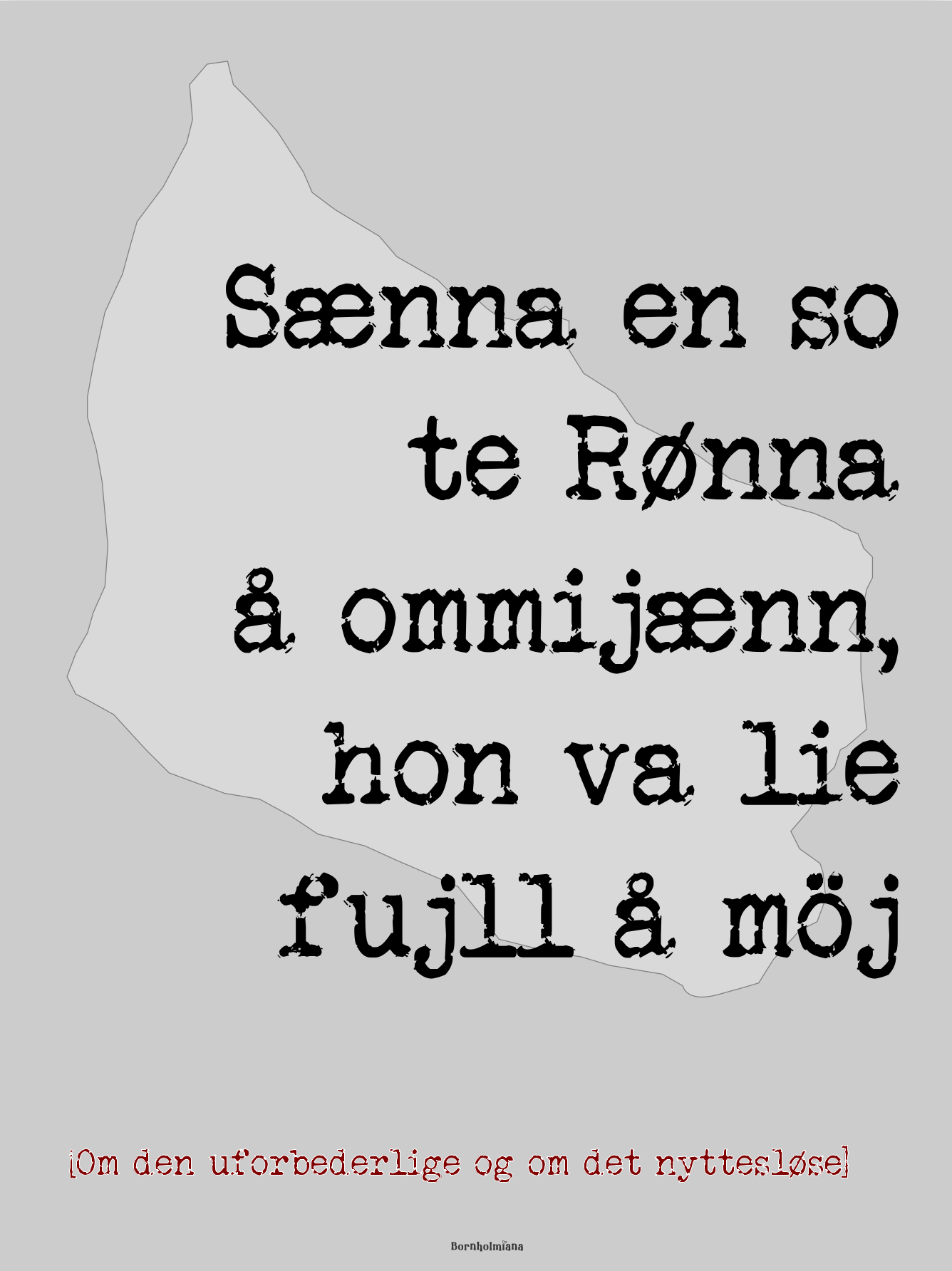 Ortoi – En so te Rønna