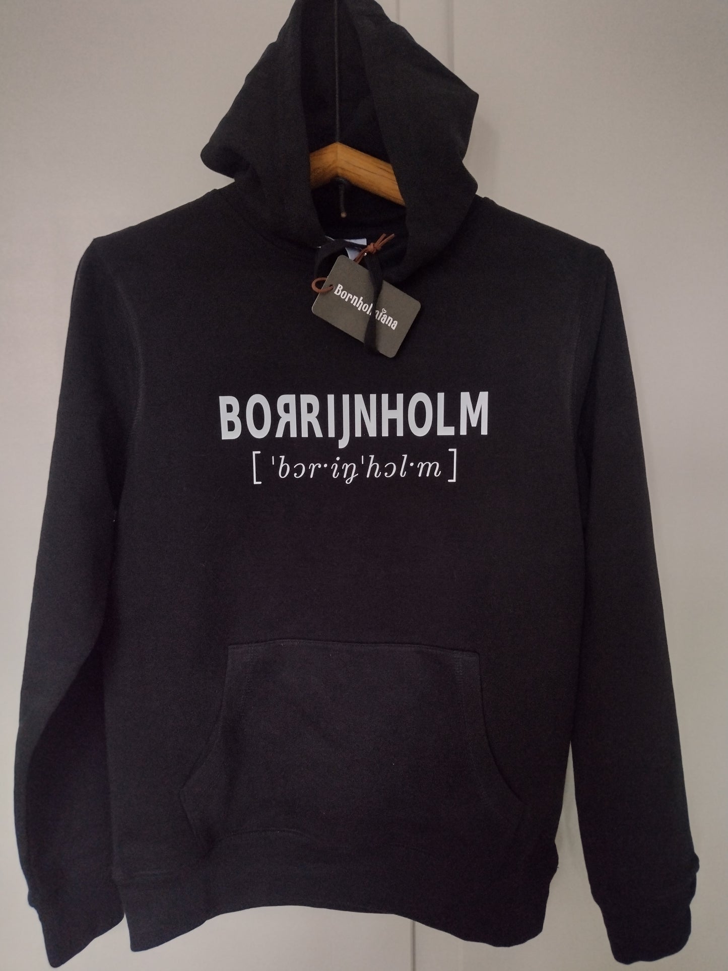 Borrijnholm i bågstawa (hoodie)