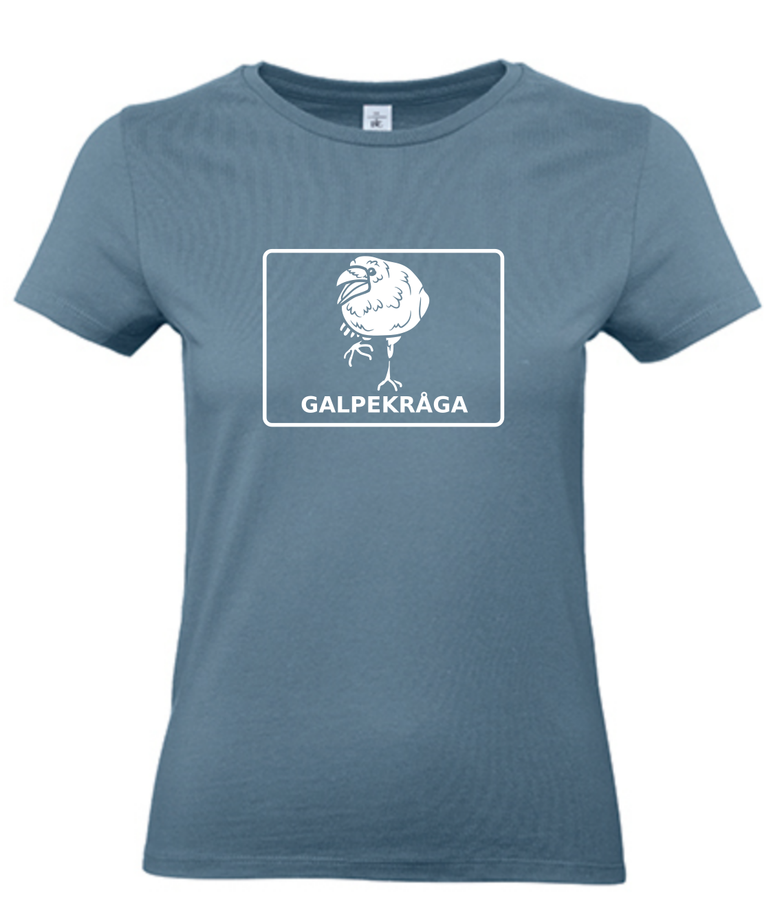 T-shirt: Galpekråga (dame)